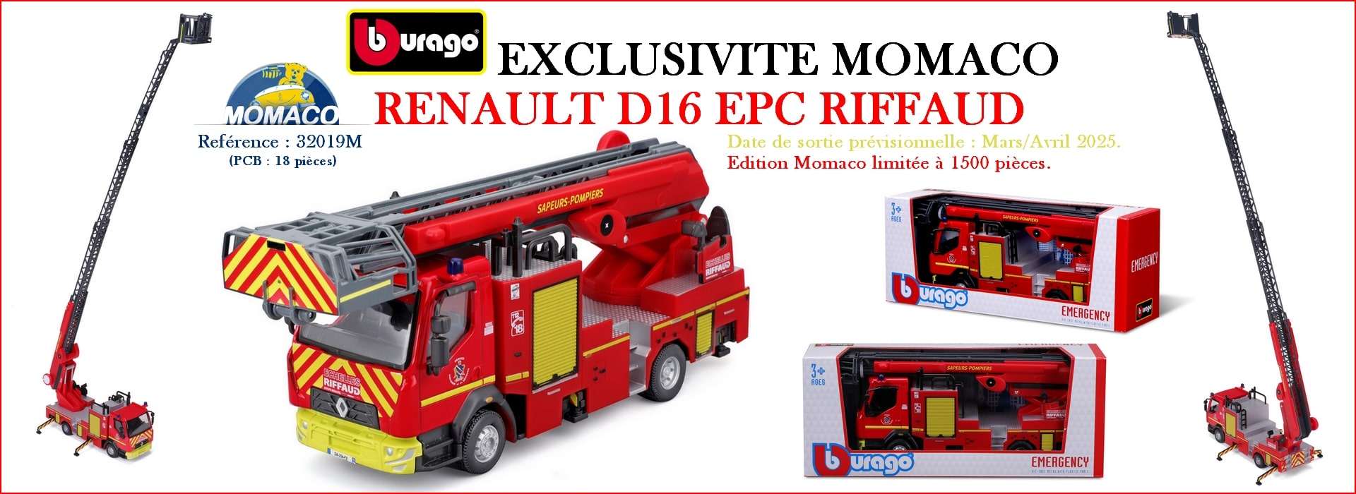 BBURAGO32019M - RENAULT D16 EPC RIFFAUD